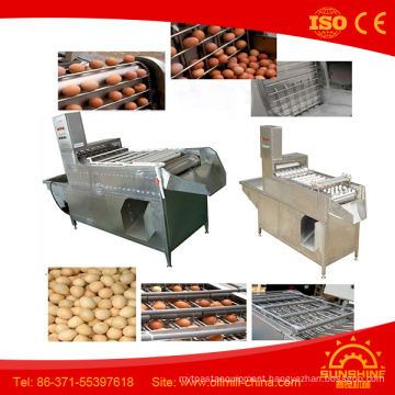 10000 Pieces Per Hour Egg Peeler Boiled Egg Peeling Machine